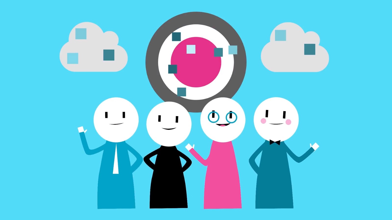 HR medewerkers en HR managers overleggen over de inzet van agile en scrum